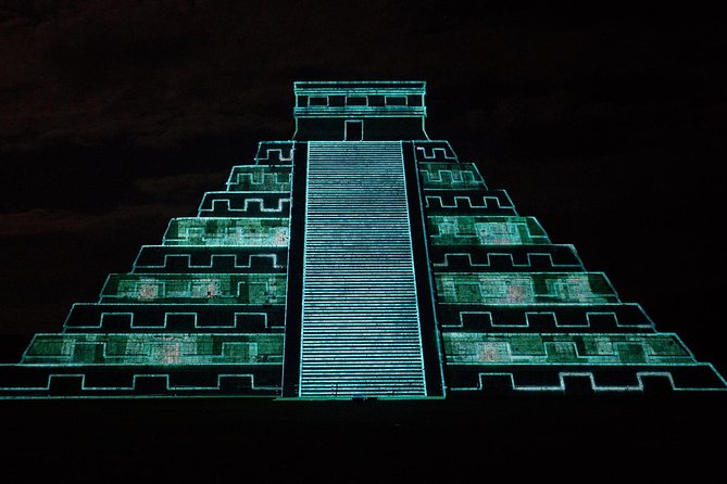 Chichen Itza Night Show + Cenote + Valladolid - Visiting Chichen Itza at Night