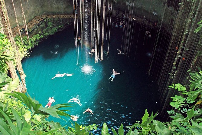 Chichen Itza, Valladolid and Cenote Tour From Riviera Maya - Cenote Ik Kil Swimming