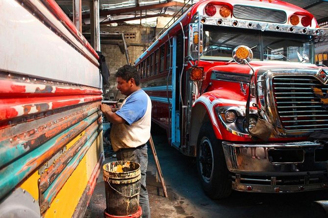 Chicken Buses & Niños De Guatemala Schools Tour – Ciudad Vieja - Key Points