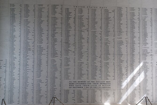 Chief's Official Narrated Pearl Harbor Self-Guided Audio Tour - Park Staff Assistance