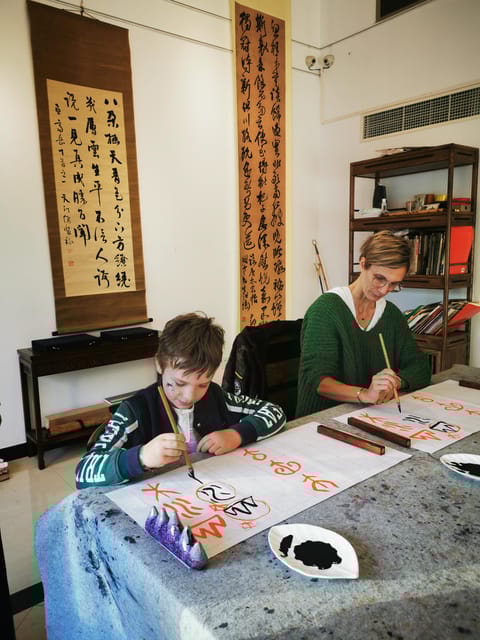 Chinese Calligraphy Learning Class - Class Highlights
