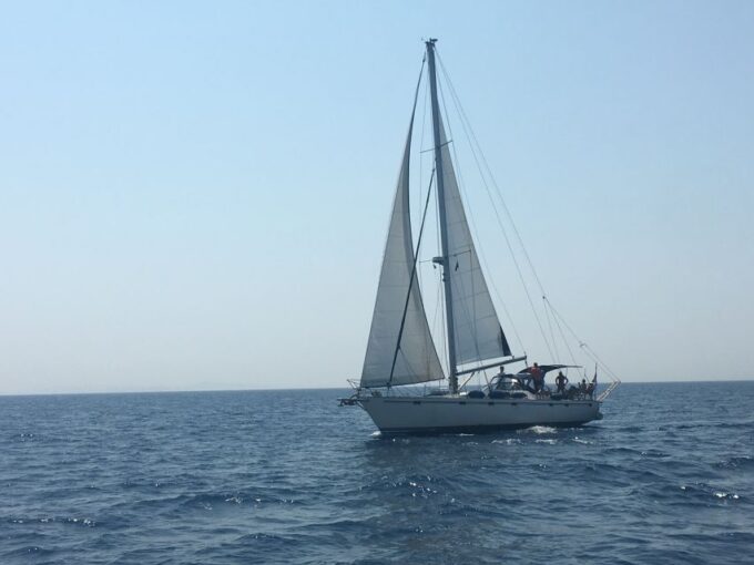 Chios: Sailing Boat Cruise to Oinouses With Meal & Drinks - Boat and Crew Details