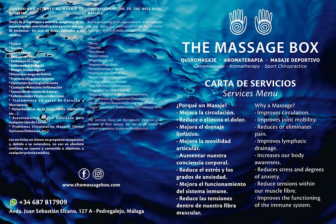 Chiromassage • Aromatherapy • Sport Massage - Athletic Recovery and Injury Prevention