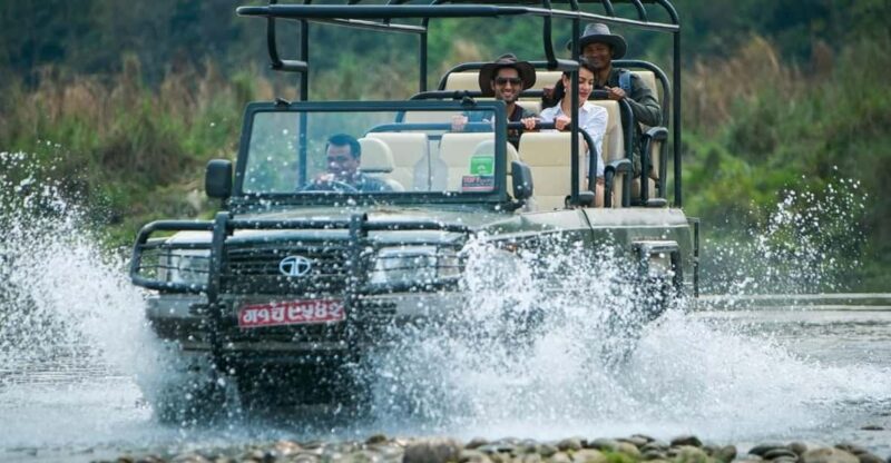 Chitwan Day Tour ( Canoeing+Jungle Walk+ Jeep Safari ) - Exhilarating Jeep Safari