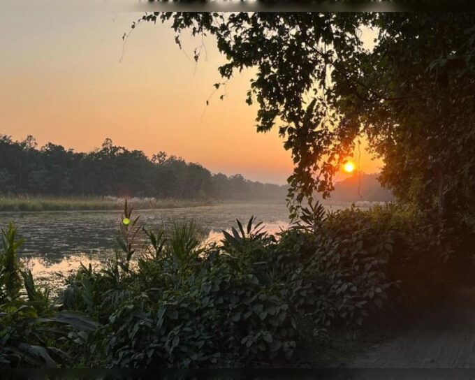 CHITWAN NATIONAL PARK FULL DAY PRIVATE JEEP SAFARI FROM MADI - Itinerary and Route