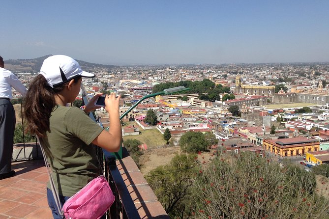 Cholula Magical Twon on a Traditional Tram From Puebla - Church Exploration