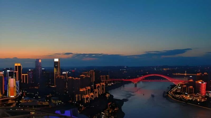 Chongqing: Exploration Skywalk Ticket at Raffles City - Key Points