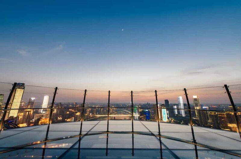 Chongqing: Exploration Skywalk Ticket at Raffles City - The Experience in Detail