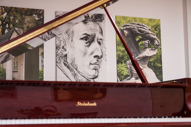 Chopin Piano Concert at Chopin Gallery With a Glass of Wine - Logistical Information
