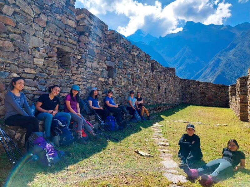 CHOQUEQUIRAO TREK 4 DAYS (4D-3N) - Itinerary Summary