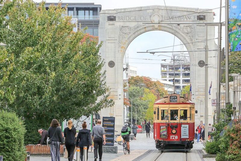 Christchurch Gondola and Tram City Tour Combo - Tram Tour and Stops