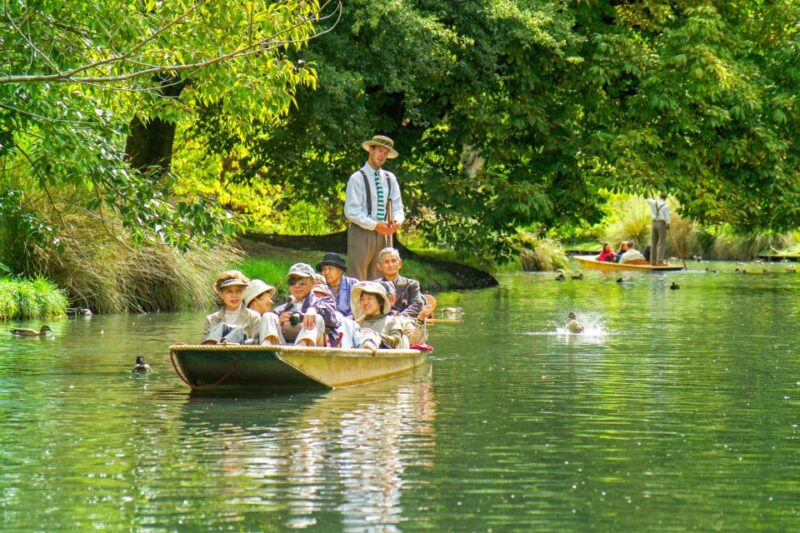 Christchurch: Gondola Ticket and Punt Ride on the Avon River - Punt Ride Details
