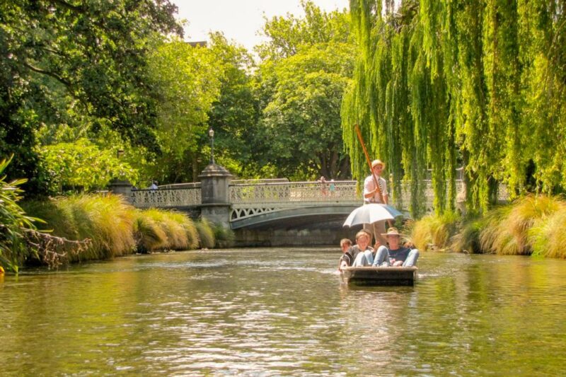 Christchurch: Gondola Ticket and Punt Ride on the Avon River - Transportation and Meeting Points