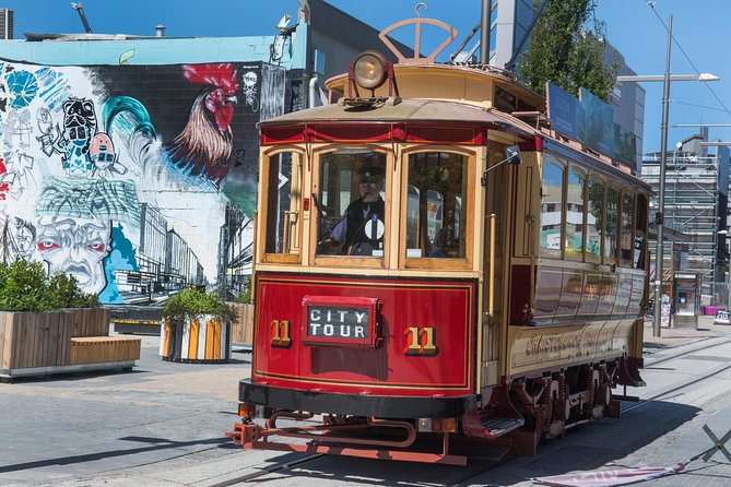 Christchurch Hop-On Hop-Off Tram - Route and Stops