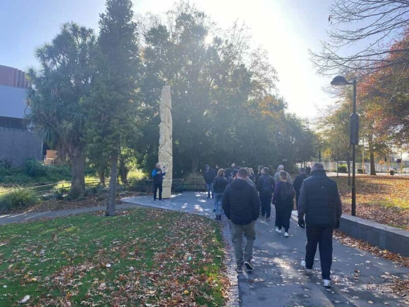 Christchurch: tautahi Meander Walking Tour with Tastings - Key Points