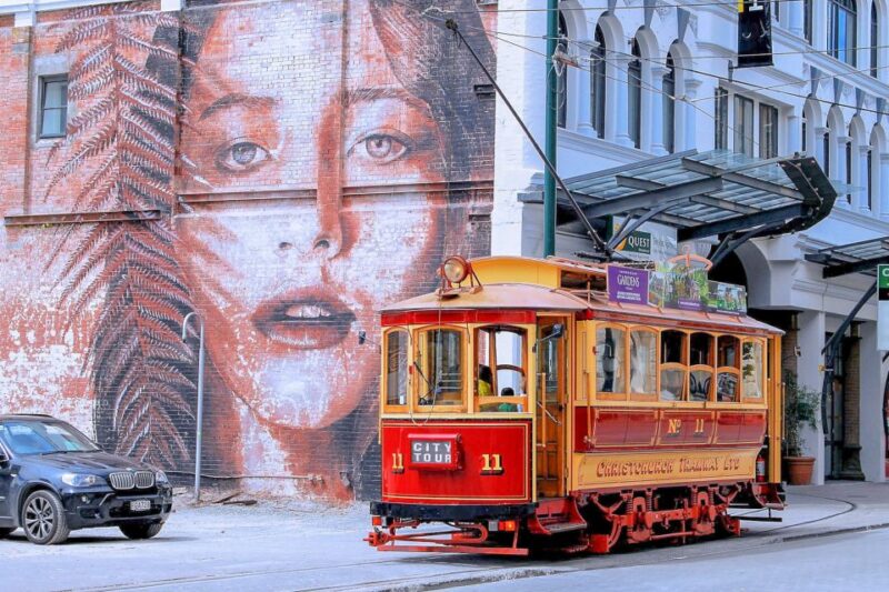 Christchurch: Tram, Punt and Gondola Ride Combo Ticket - Tram Ride Overview