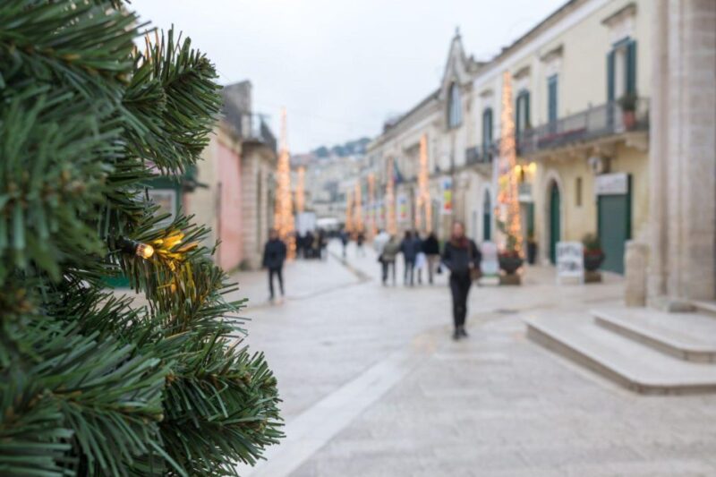 Christmas Exploration of Matera Walking Tour - Christmas Decorations