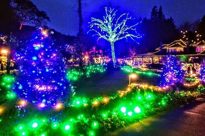 Christmas in Victoria and the Butchart Gardens - Exploring Butchart Gardens Lights