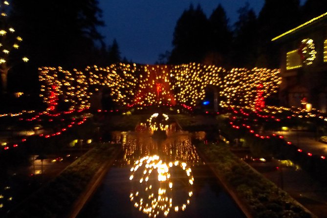 Christmas in Victoria and the Butchart Gardens - Tour Departure Times and Duration