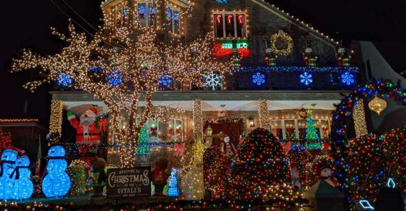 Christmas Light Night Tour - Departure and Destinations