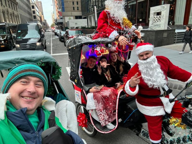 Christmas Lights And City Lights Pedicab Tour - Tour Highlights and Experience