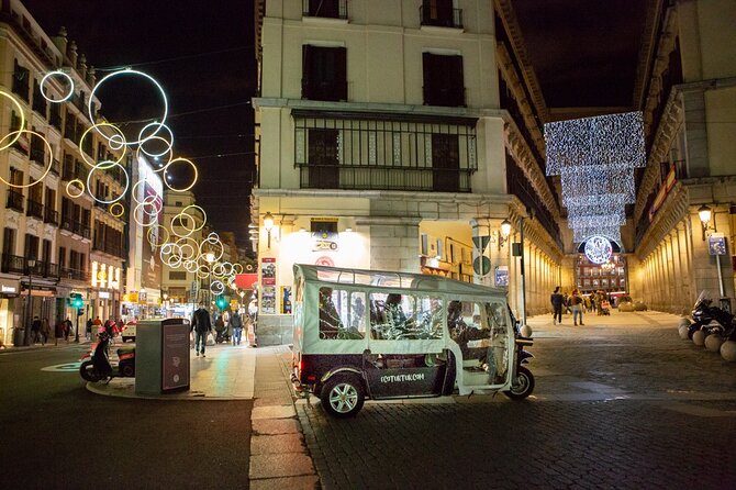 Christmas Lights Tour in Madrid in Private Eco Tuk Tuk - Eco-Friendly Tuk Tuk