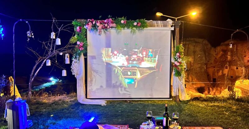 Cinema Night in Cappadocia: Outdoor or Cave Experience - Experience Options