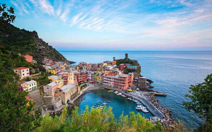 Cinque Terre: Hybrid Boat Tour With Swimming Stop - Pickup and Drop-off