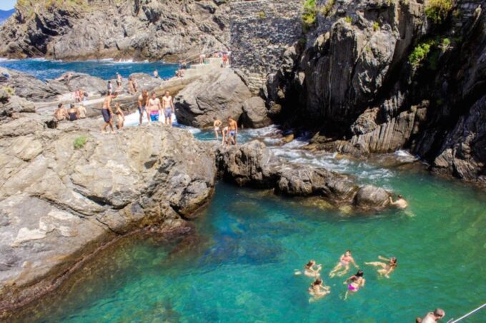 Cinque Terre: Hybrid Boat Tour With Swimming Stop - Tour Activity Breakdown