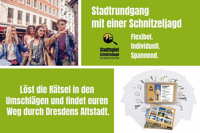 City Game Scavenger Hunt Dresden Old Town - Independent City Tour - Overview and Experience