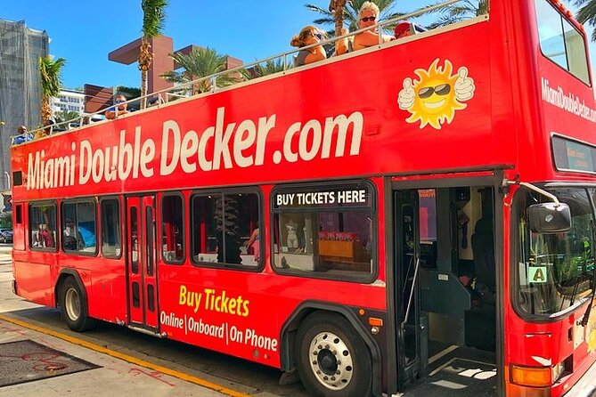 City Half Day Tour of Miami by Bus With Sightseeing Cruise - Whats Not Included