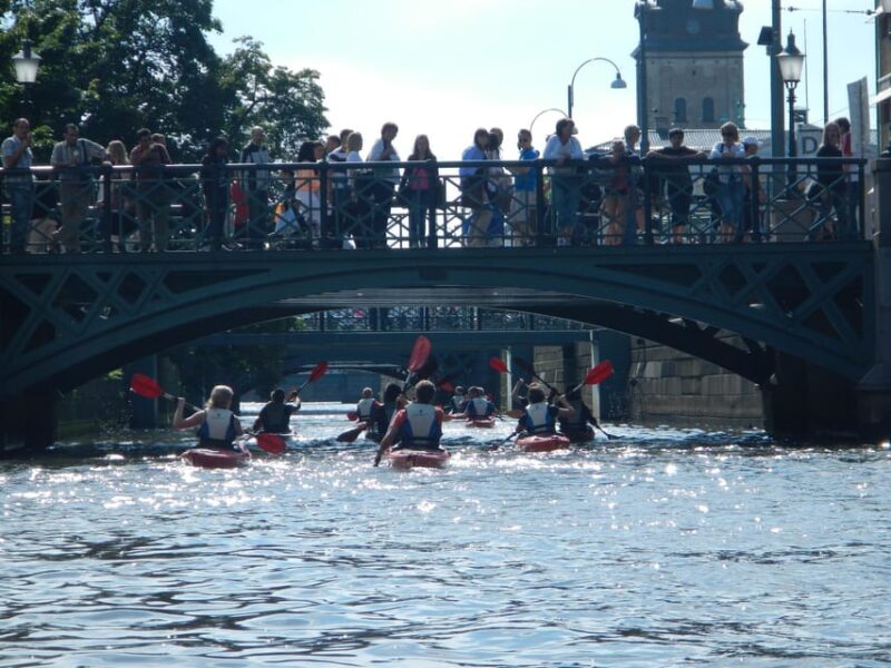City Kayak Tour - Kayaking Techniques