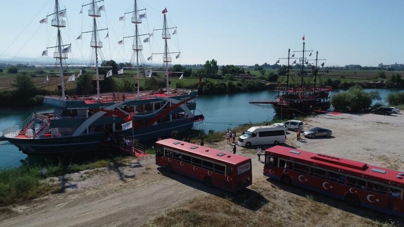 City of Side: Boat Tour on the Manavgat River W/ Bazaar Trip - Meals and Refreshments
