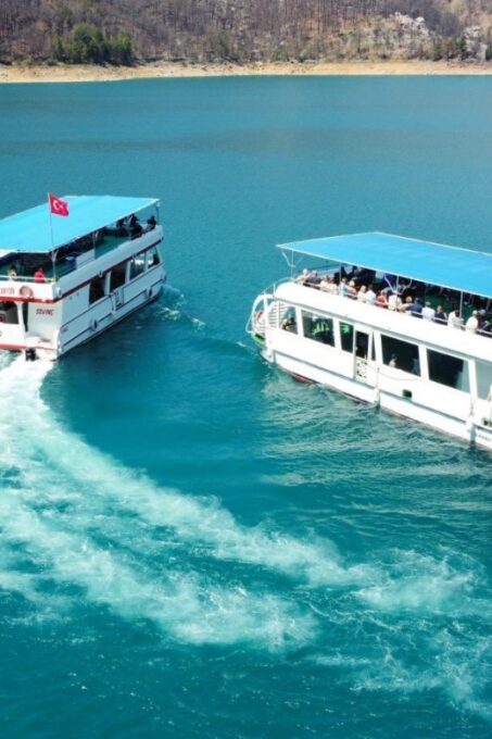 City of Side: Cabrio Bus & Boat Trip at the Green Lake - Transportation and Pickup Details