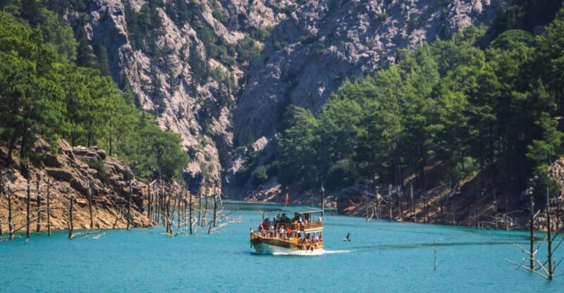 City of Side: Cabrio Bus & Green Lake Boat Tour With Lunch - Lunch and Dining Experience