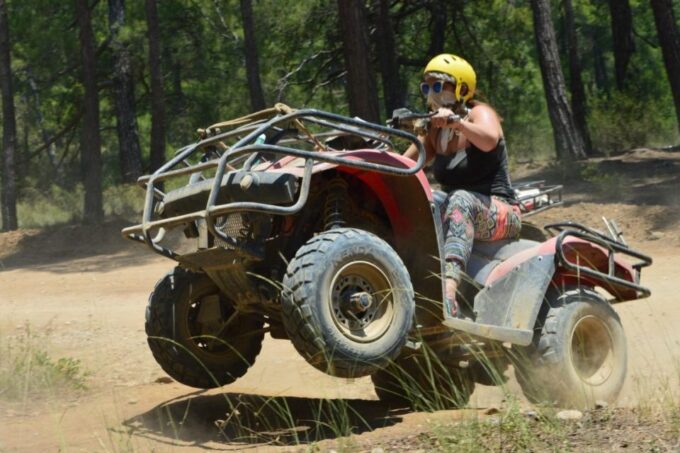 City of Side: Forest Quad-Bike Tour With Hotel Transfers - Exploring Pine-Scented Forests