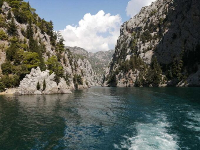 City of Side: Green Canyon Boat Tour With Lunch and Drinks - Dining and Activities