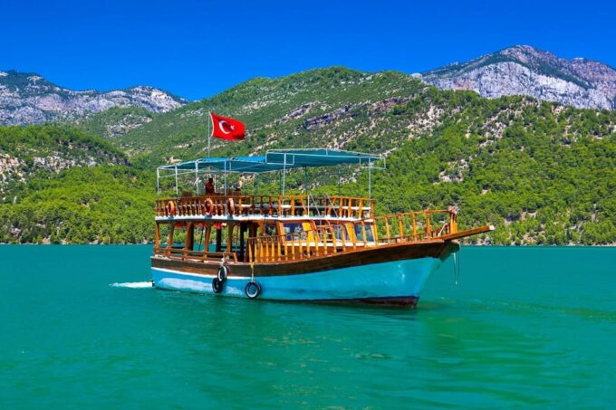 City of Side: Green Canyon Boat Trip W/Unlimited Soft Drinks - Transportation and Pickup