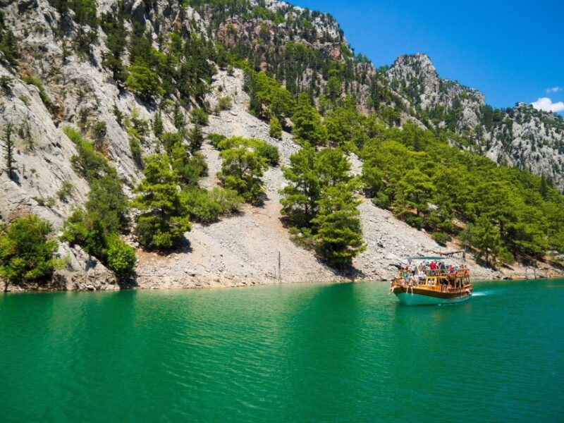 City of Side: Green Canyon Boat Trip With Lunch and Drinks - Inclusions