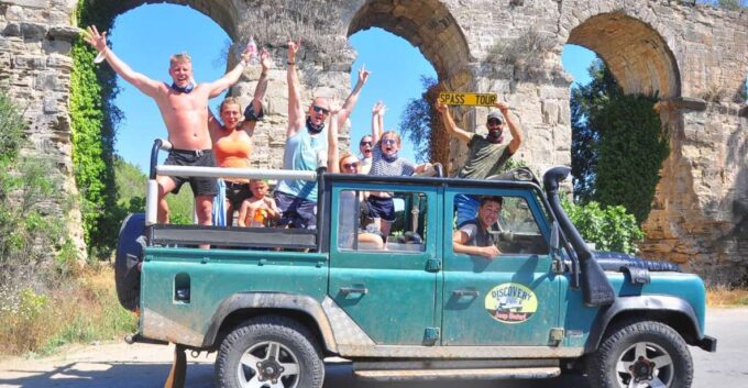 City of Side: Green Canyon Jeep Tour, Boat Trip & Waterfall - Logistics and Safety