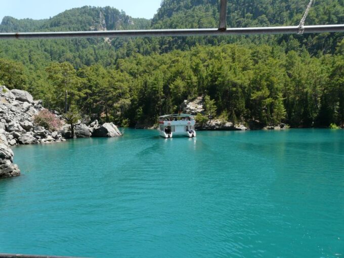 City of Side: Green Lake Boat and Cabrio Bus Tour - Seleukia Ancient Roman City