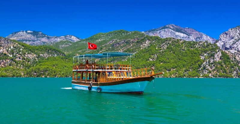 City of Side: Green Lake Boat Trip and Bus Safari With Lunch - Key Points