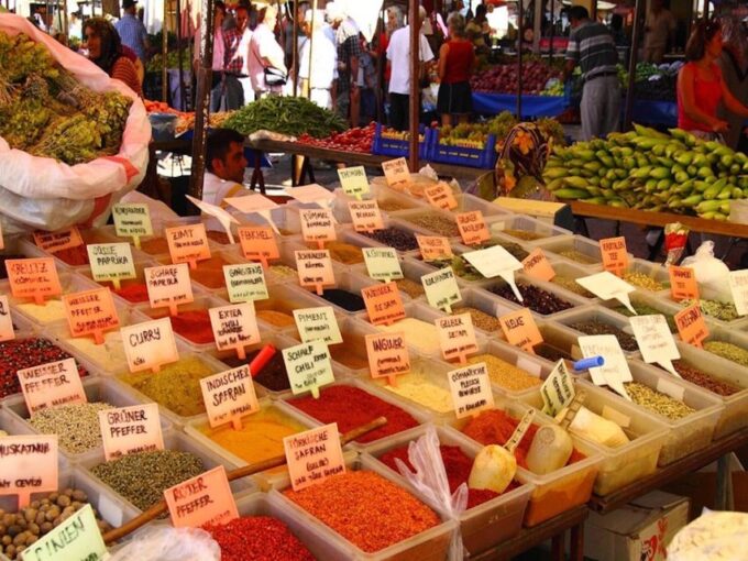 City of Side: Manavgat River Boat Lunch Cruise & Bazaar Tour - River Cruise and Lunch