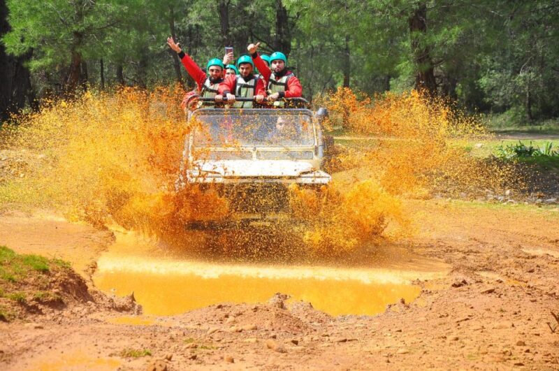 City of Side: Rafting, Zipline, Jeep, Buggy and Quad Combo - Transportation and Pickup