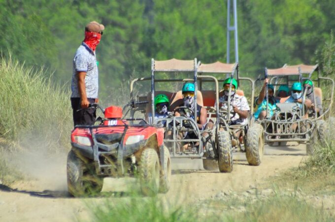 City of Side: Rafting, Zipline, Jeep, Buggy and Quad Combo - Multi-Lingual Tour Guides
