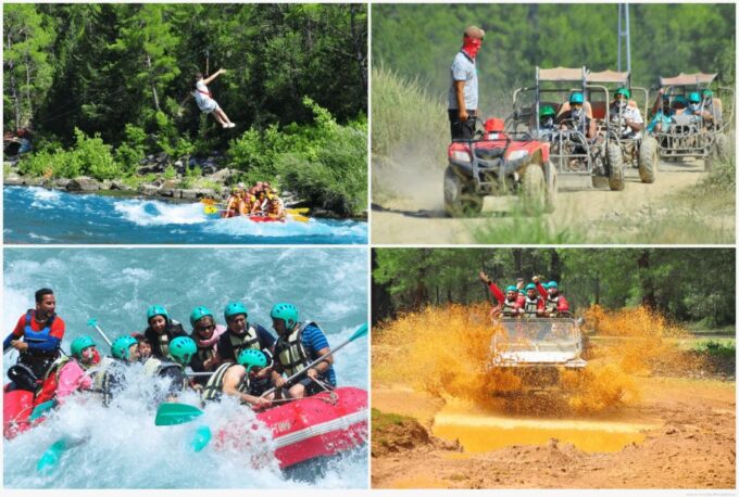 City of Side: Rafting, Zipline, Jeep, Buggy and Quad Combo - Additional Offerings