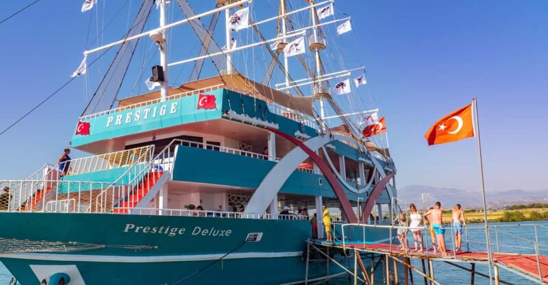 City of Side: Sightseeing Cruise W/ Swim Stops & Foam Party - Itinerary Highlights