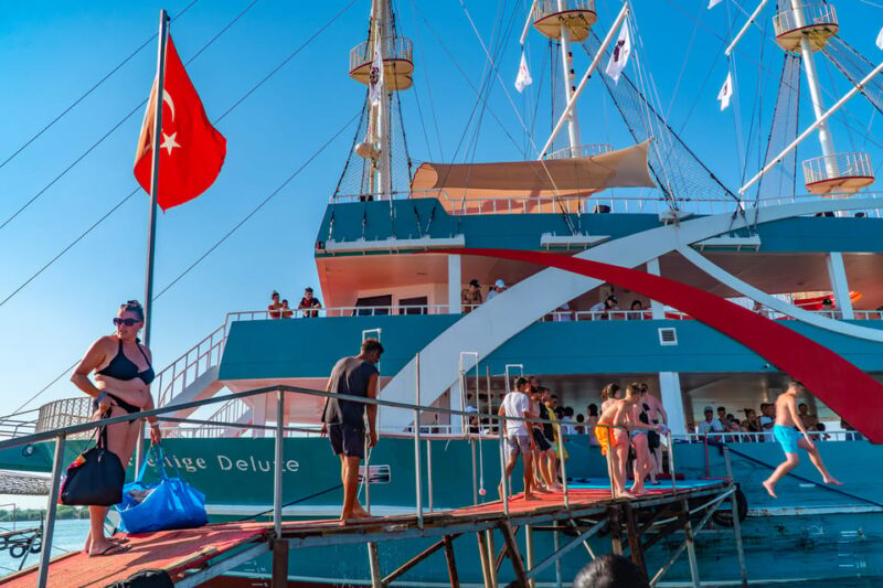 City of Side: Sightseeing Cruise W/ Swim Stops & Foam Party - Lunch and Refreshments