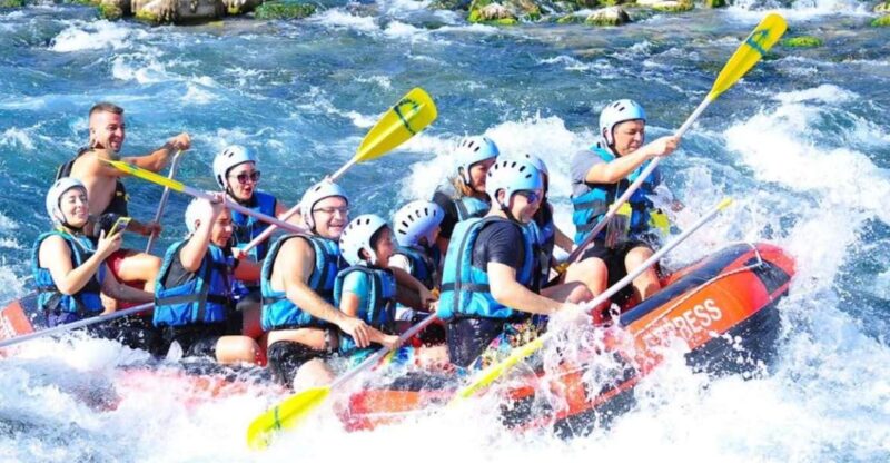 City of Side: Whitewater Rafting With Lunch - Itinerary and Experience