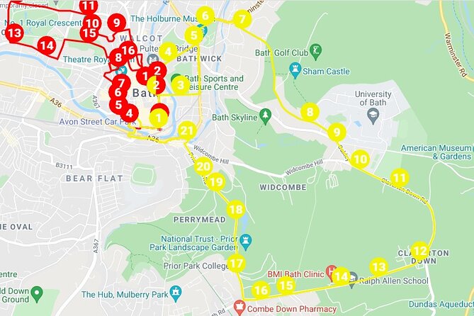 City Sightseeing Bath Hop-On Hop-Off Bus Tour - Tour Schedule and Frequency